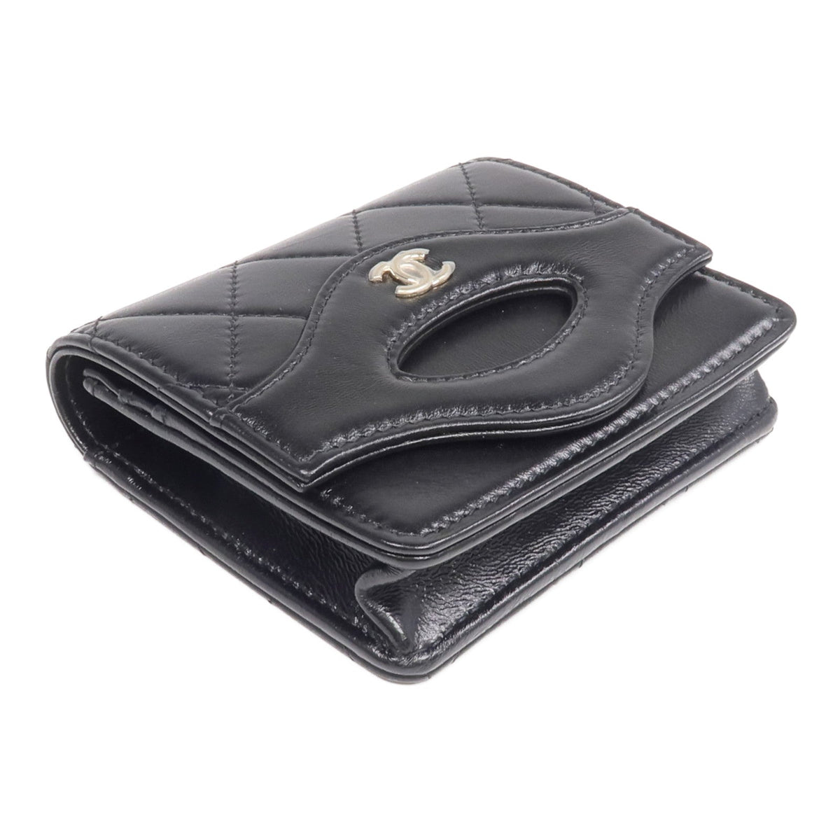 Chanel CC · Lambskin Card Case