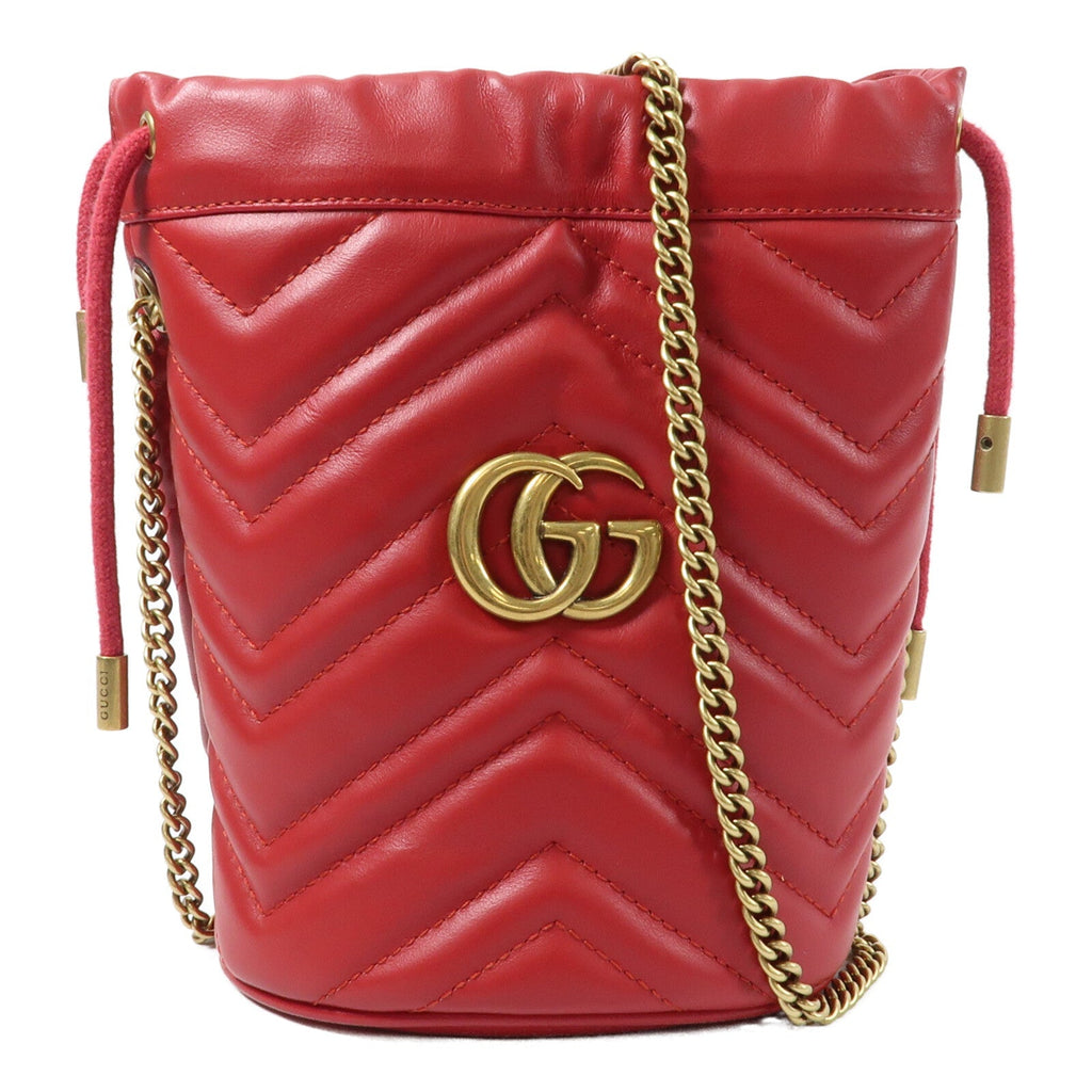 Gucci GG Marmont Bucket Bag · Calfskin