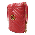 Gucci GG Marmont Bucket Bag · Calfskin