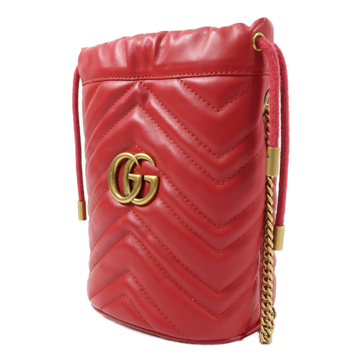 Gucci GG Marmont Bucket Bag · Calfskin