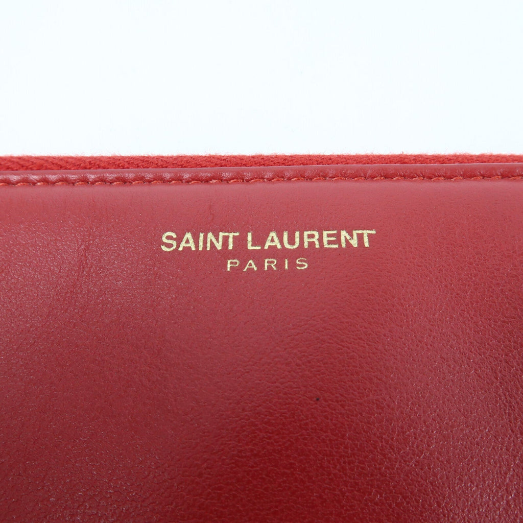 Saint Laurent YSL Calfskin Shoulder Bag