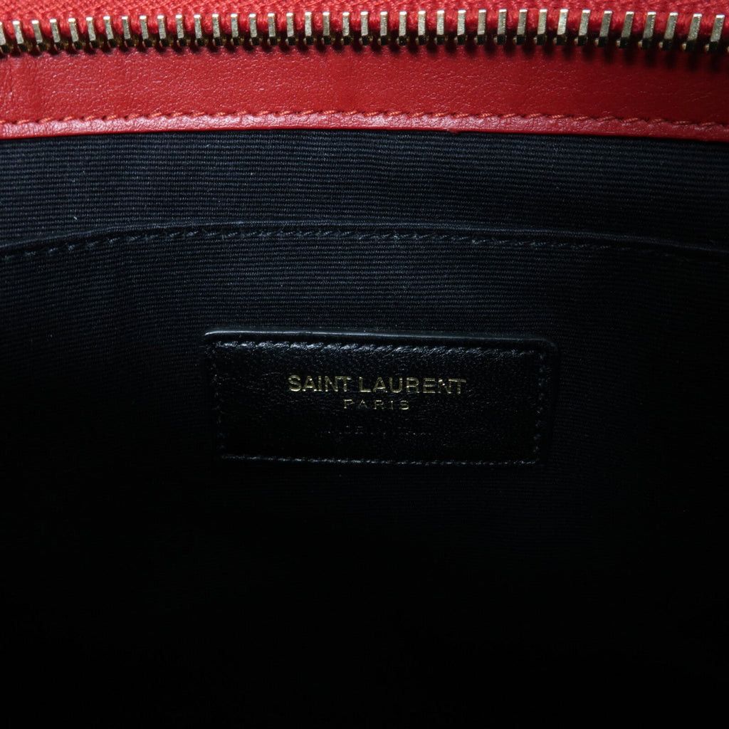 Saint Laurent YSL Calfskin Shoulder Bag