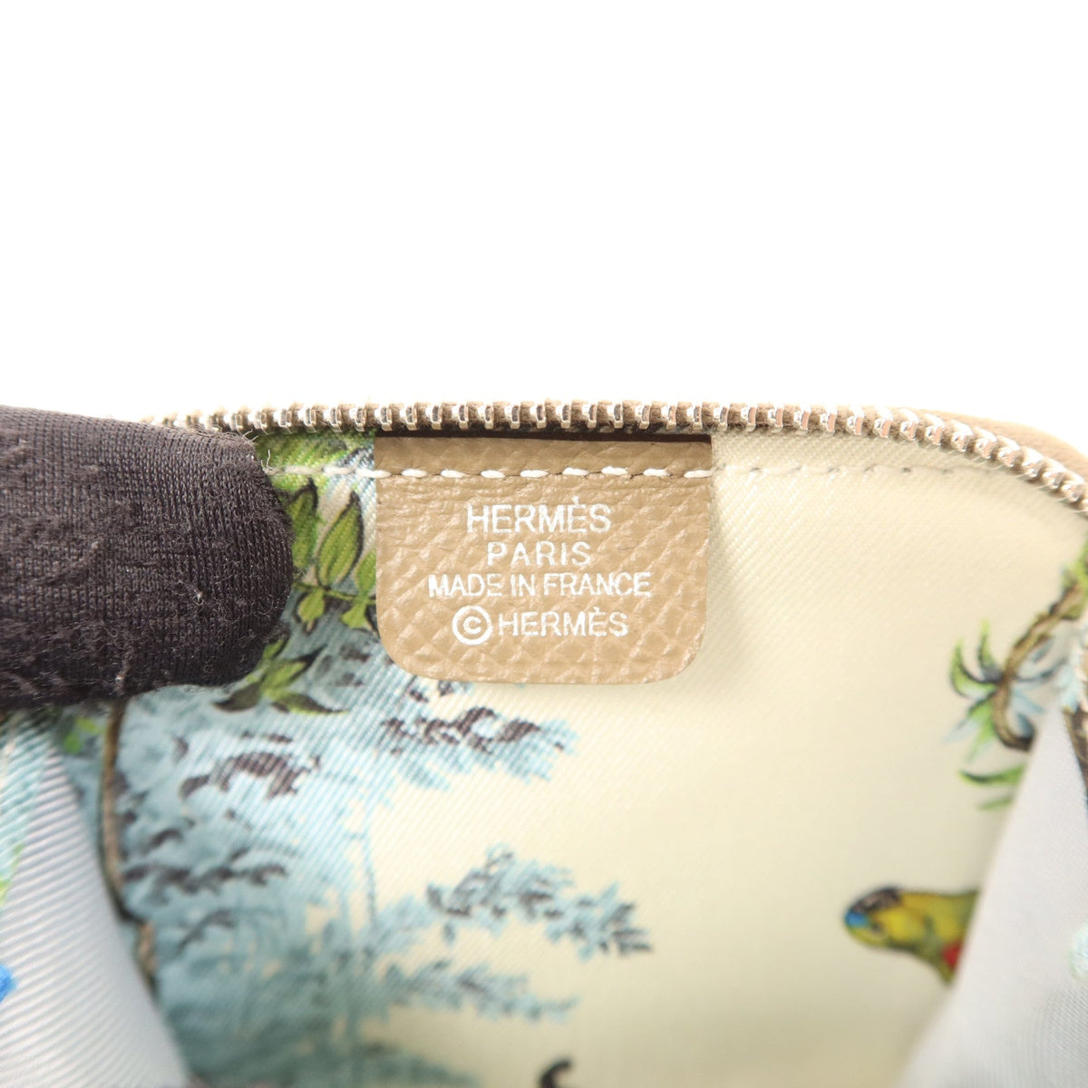 Hermès Silk In Compact · Epsom · Étoupe