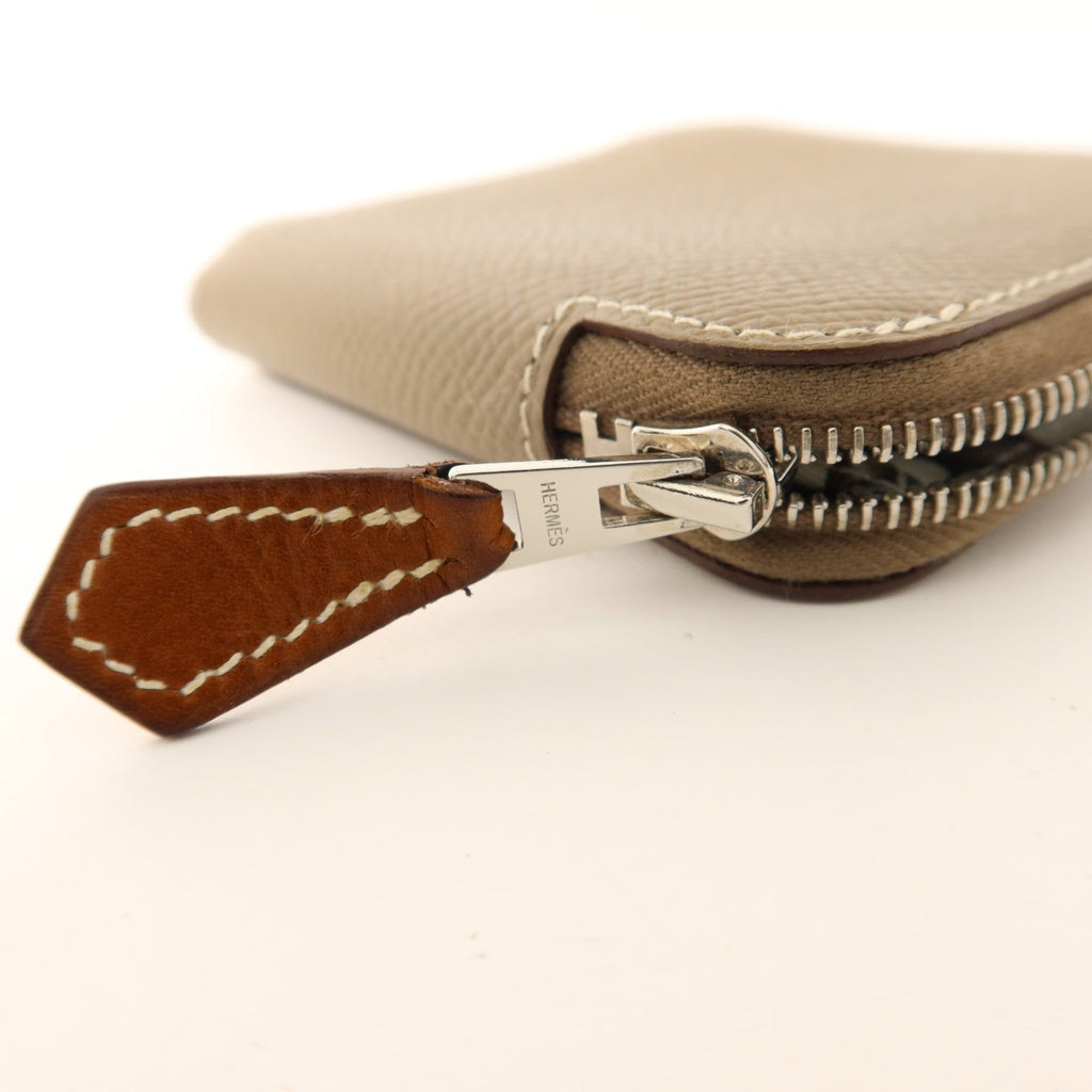 Hermès Silk In Compact · Epsom · Étoupe
