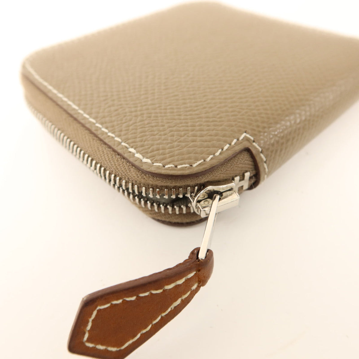 Hermès Silk In Compact · Epsom · Étoupe