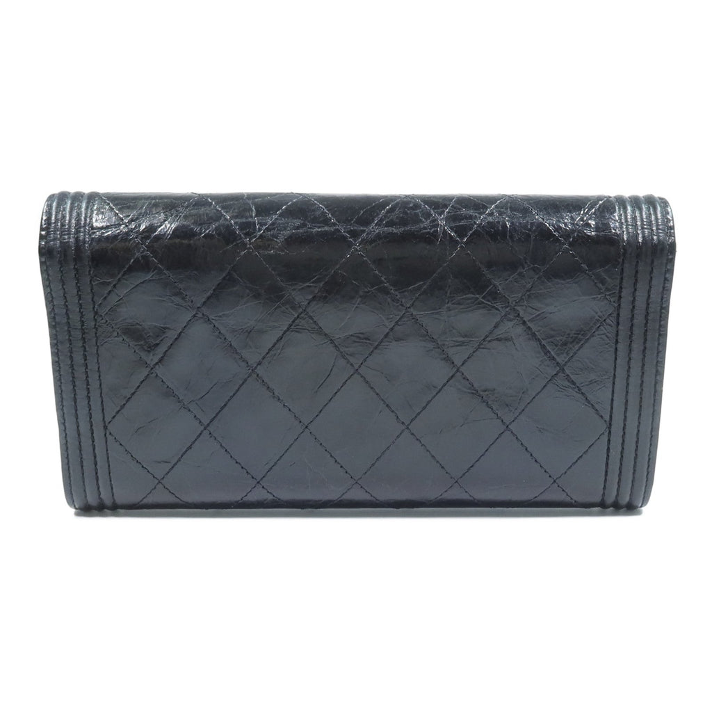 Chanel Boy · Long Wallet · Calfskin