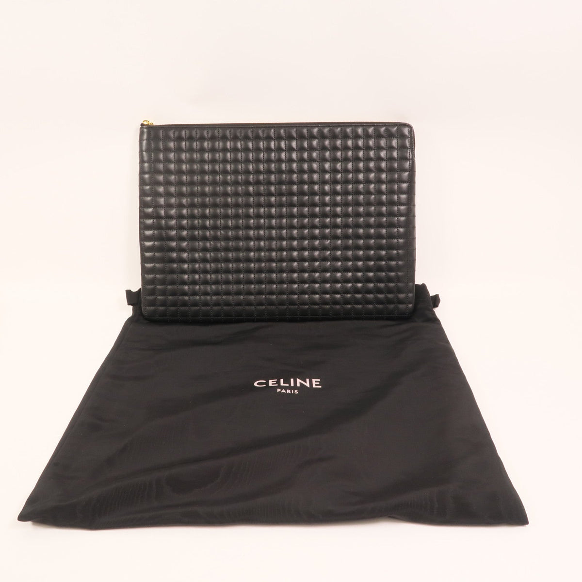 Celine C Charm · Calfskin Clutch