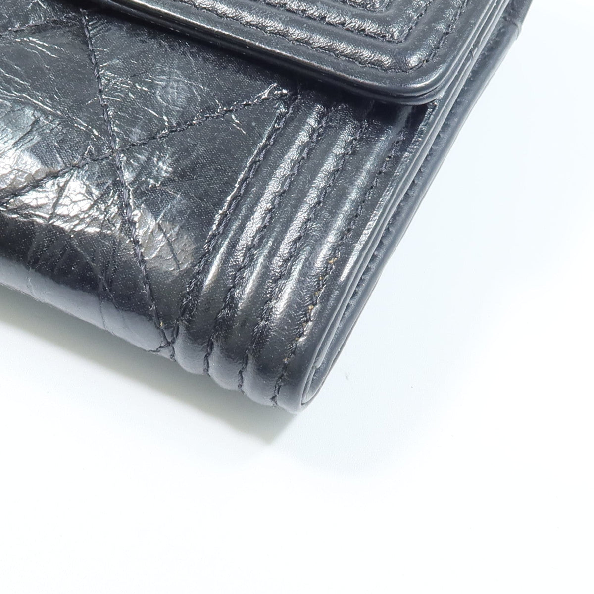 Chanel Boy · Long Wallet · Calfskin