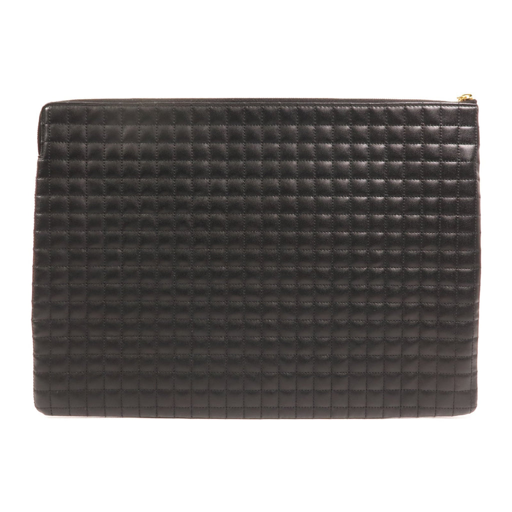 Celine C Charm · Calfskin Clutch