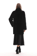 The Nyra Reversible Shearling Women Leather Jacket
