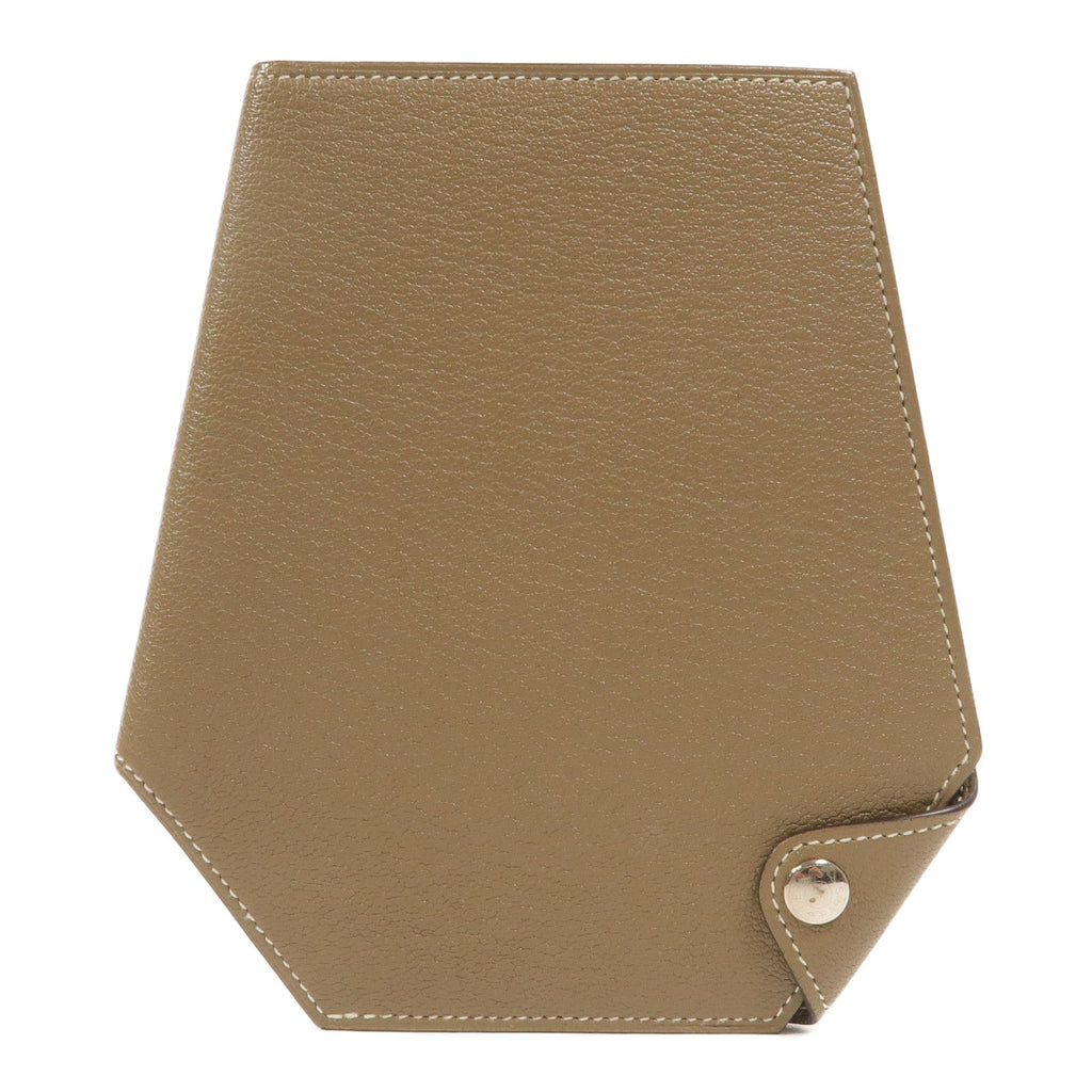 Hermès Clochette · Compact Wallet · Chèvre