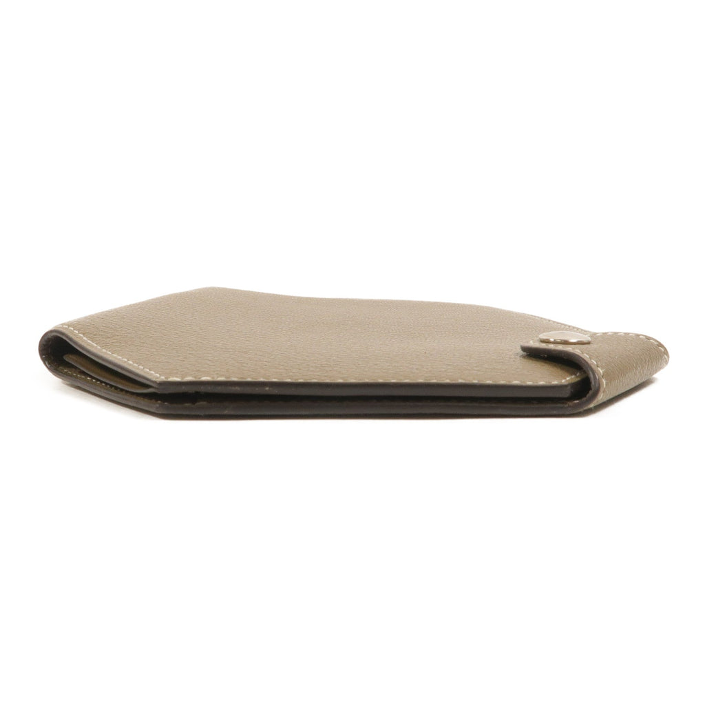 Hermès Clochette · Compact Wallet · Chèvre