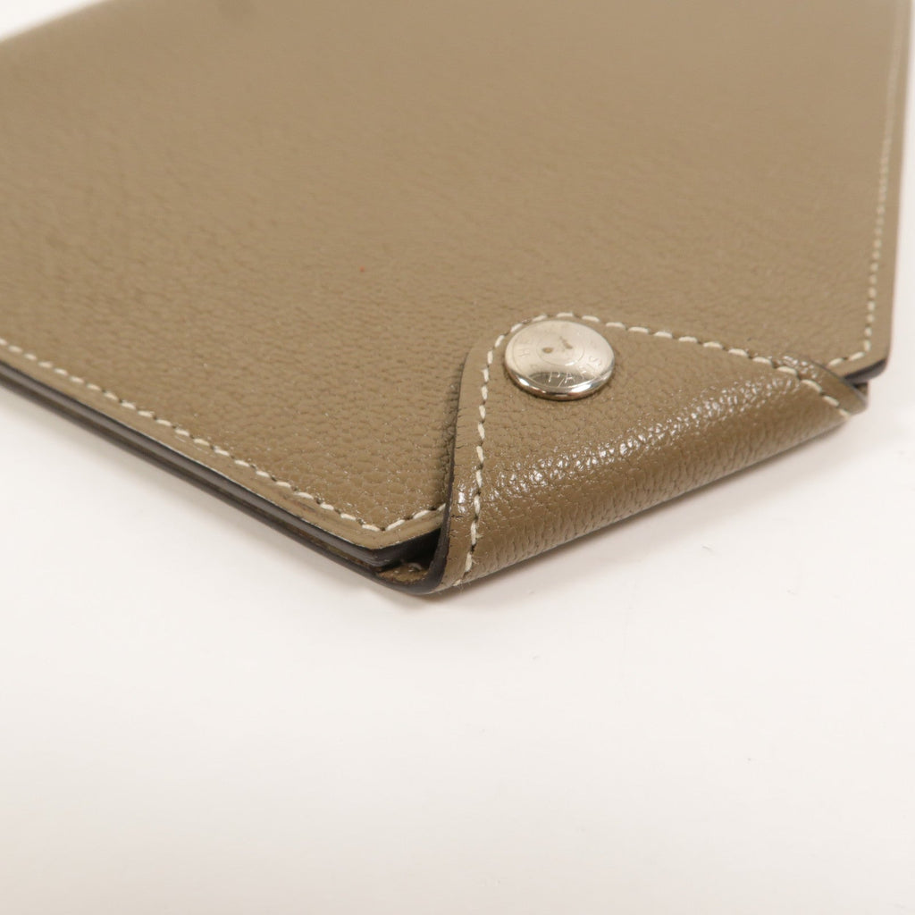 Hermès Clochette · Compact Wallet · Chèvre
