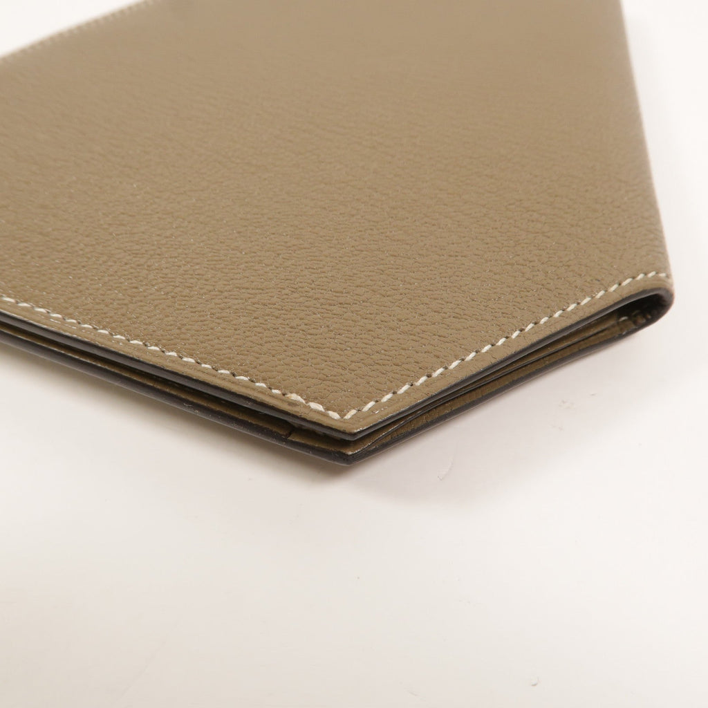 Hermès Clochette · Compact Wallet · Chèvre
