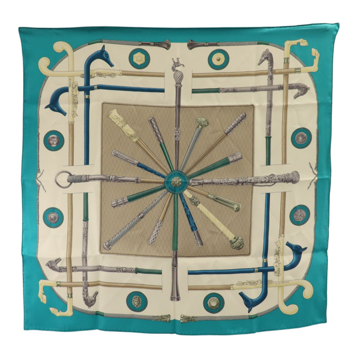Hermès Silk Scarf · 65cm