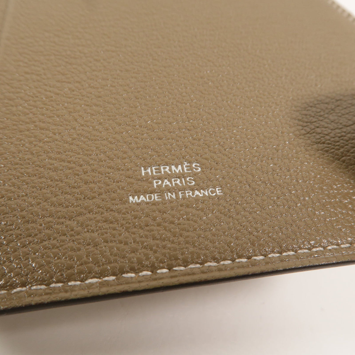 Hermès Clochette · Compact Wallet · Chèvre