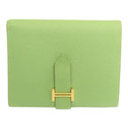 Hermès Bearn · Veau Epsom · Vert Criquet