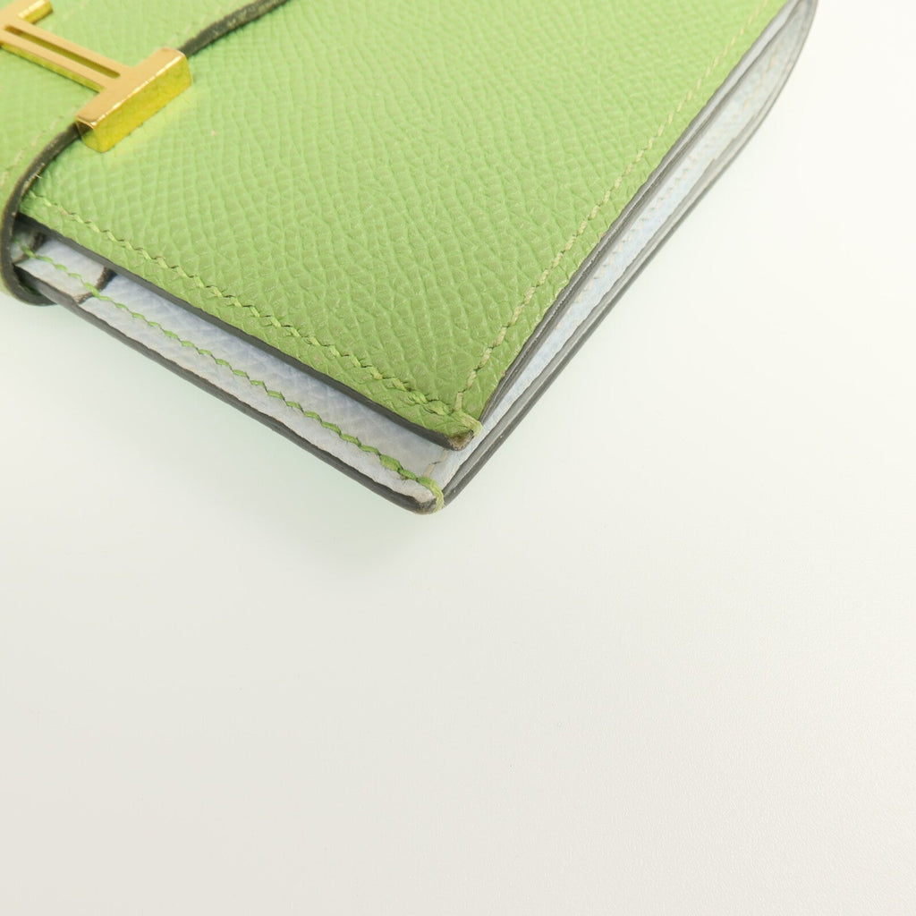 Hermès Bearn · Veau Epsom · Vert Criquet