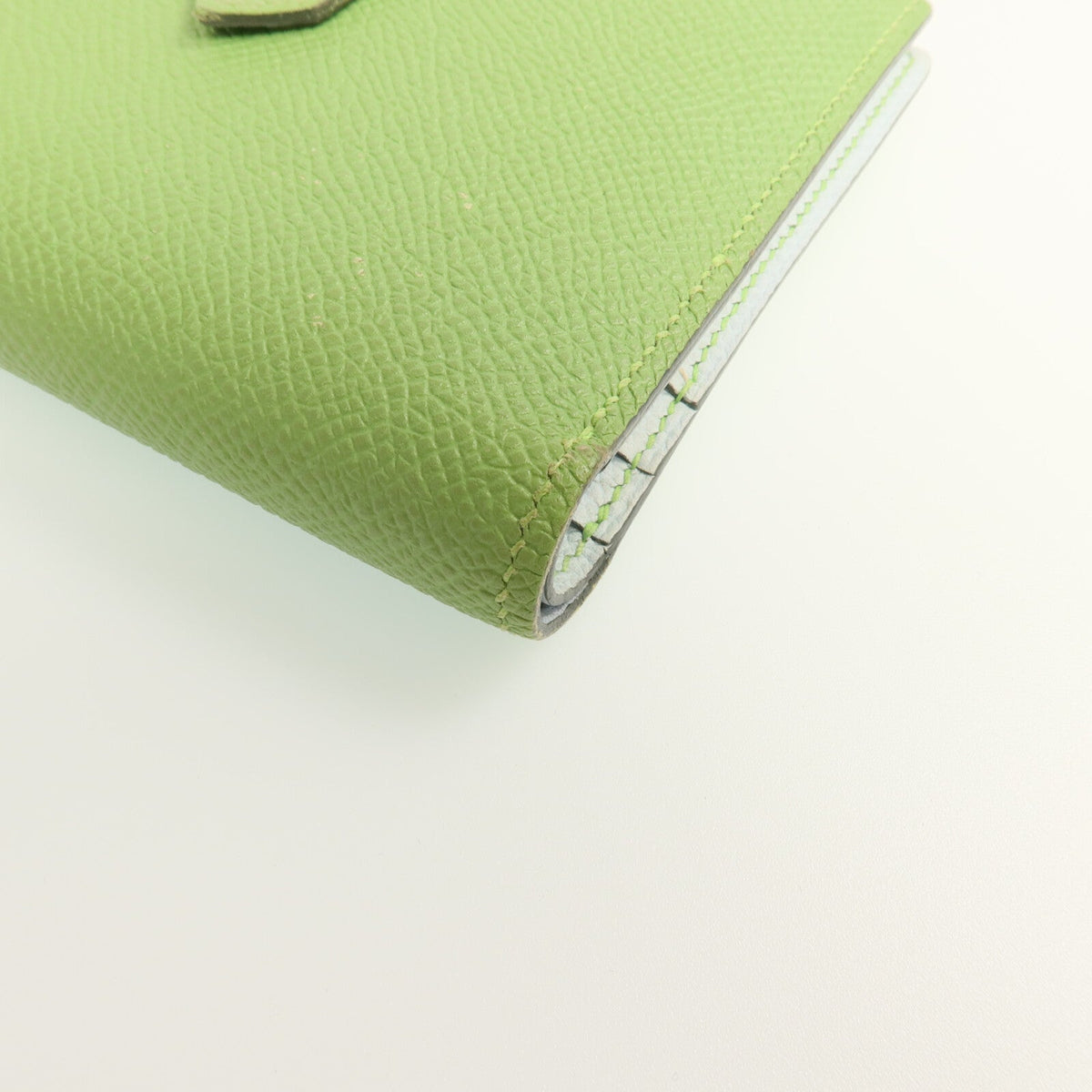 Hermès Bearn · Veau Epsom · Vert Criquet