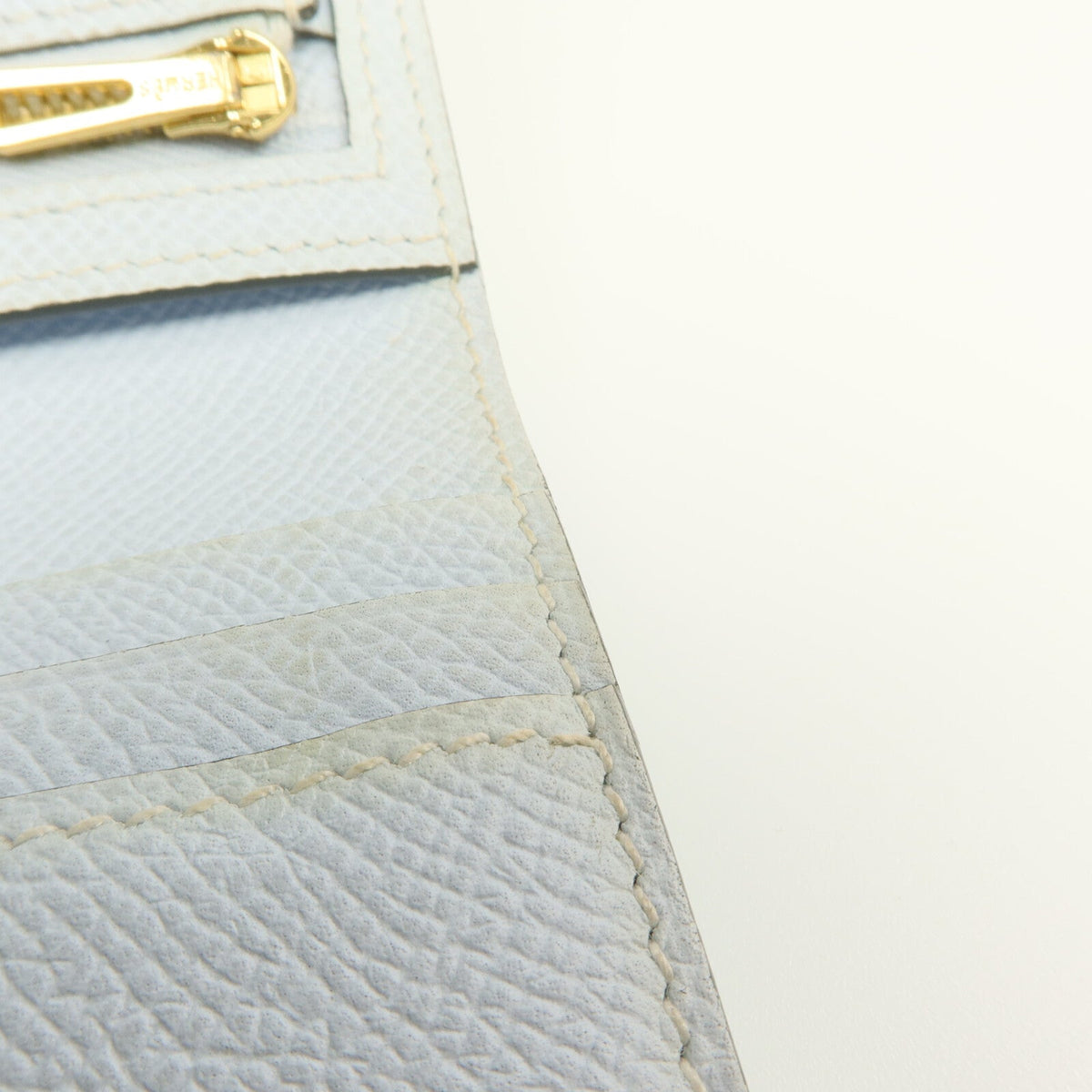 Hermès Bearn · Veau Epsom · Vert Criquet