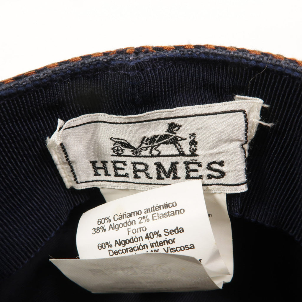 Hermès Canvas Hat