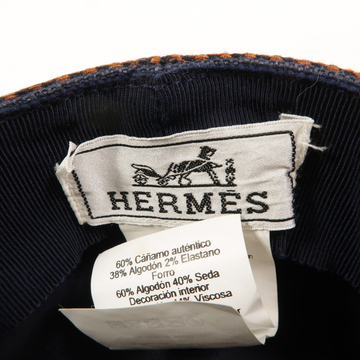 Hermès Canvas Hat