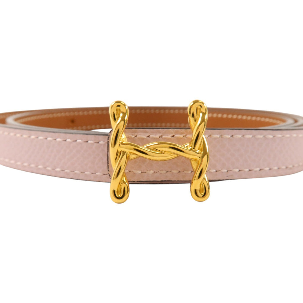 Hermès H Torsade Reversible Belt · Epsom