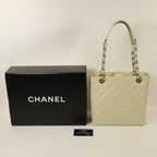 CHANEL Petite Shopping Tote · Calfskin
