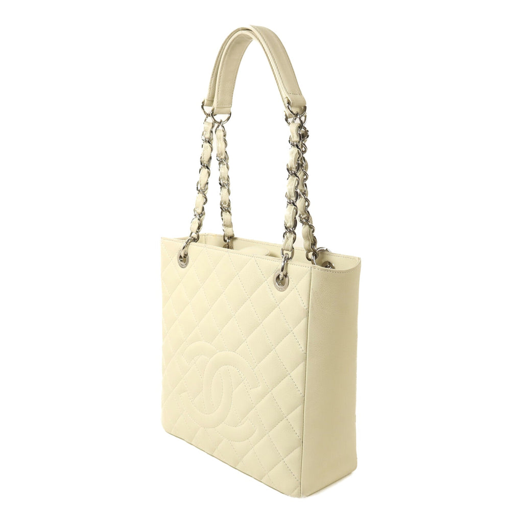 CHANEL Petite Shopping Tote · Calfskin