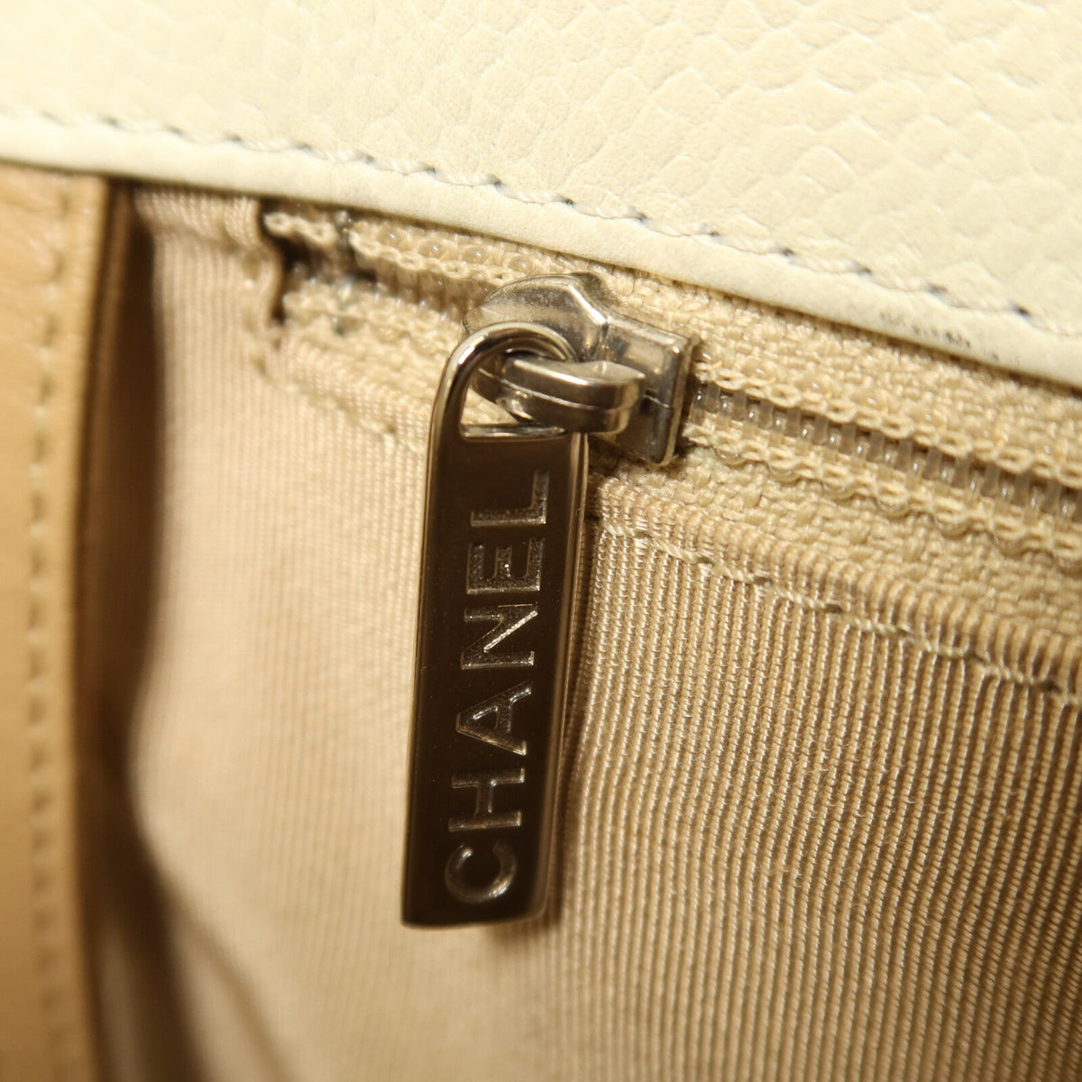 CHANEL Petite Shopping Tote · Calfskin
