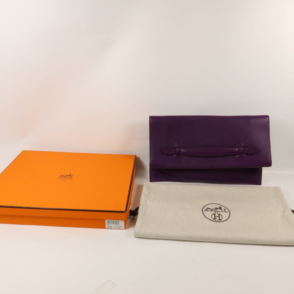 Hermès Plitplat · Evercolor Clutch