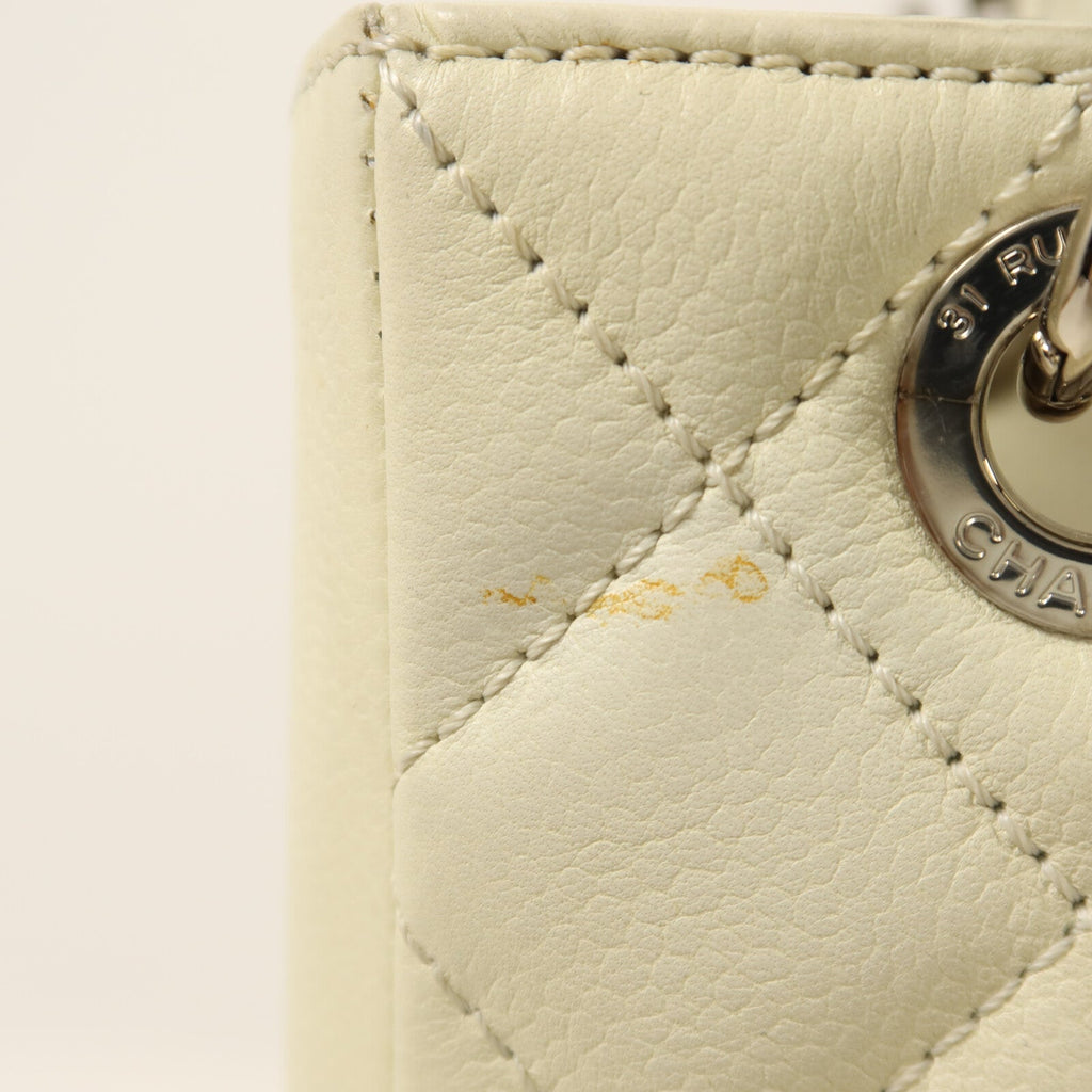 CHANEL Petite Shopping Tote · Calfskin