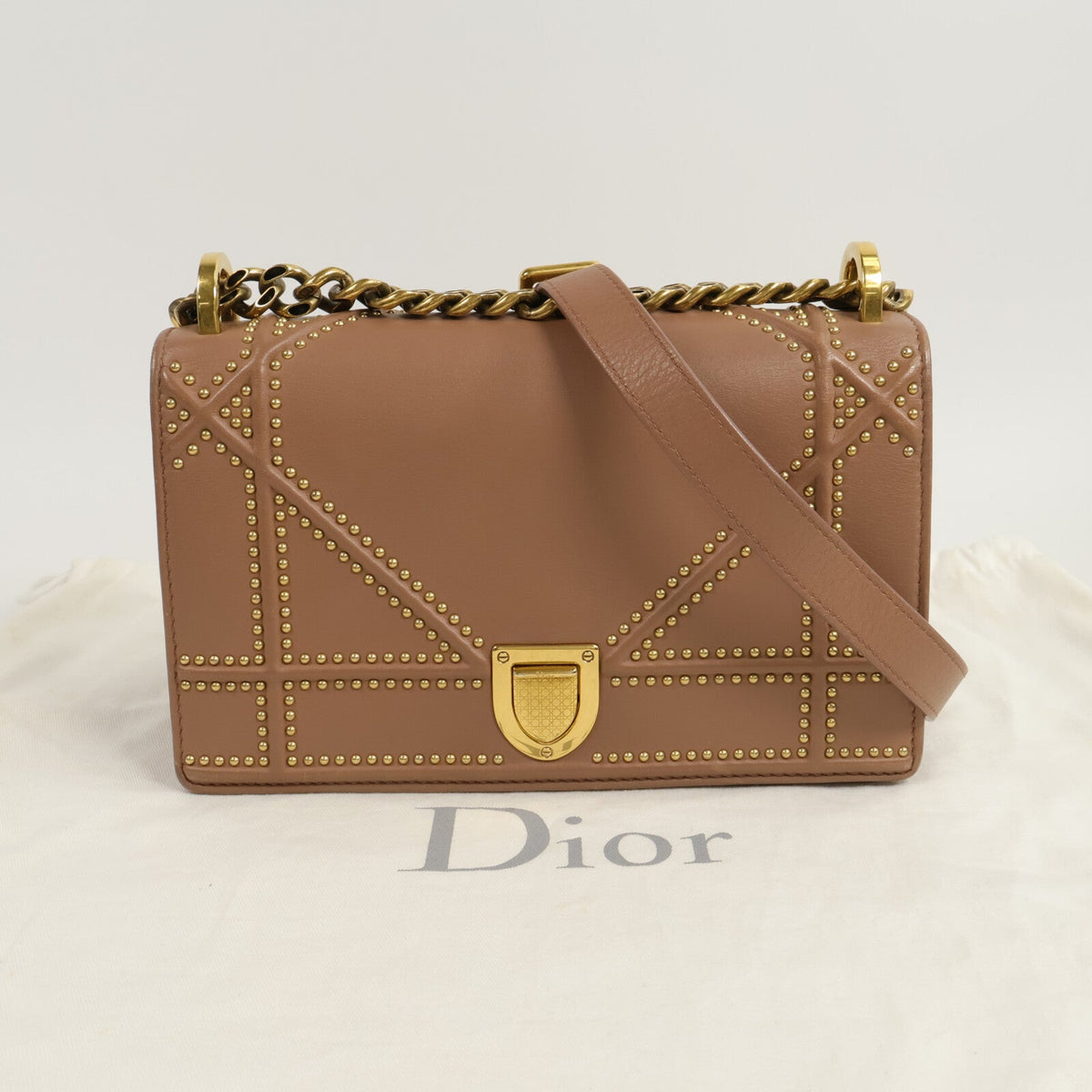 Dior Chain Shoulder · Calfskin