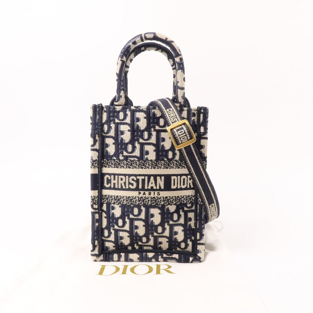 Dior Book Tote Mini · Canvas