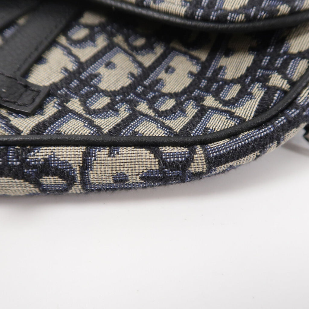 Dior Mini Saddle · Oblique Canvas