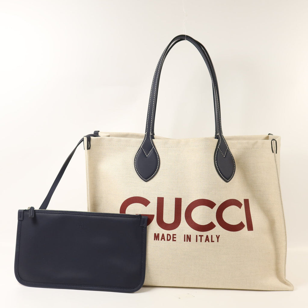 Gucci GG Tote · Coated Canvas