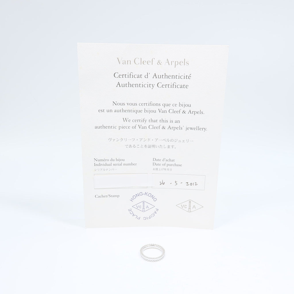 Van Cleef & Arpels Estelle Ring · Platinum