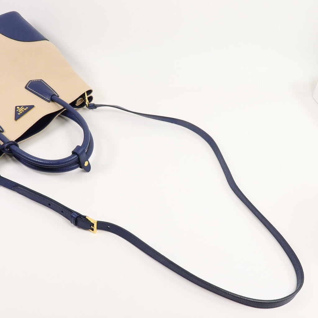 Prada · Calfskin & Canvas
