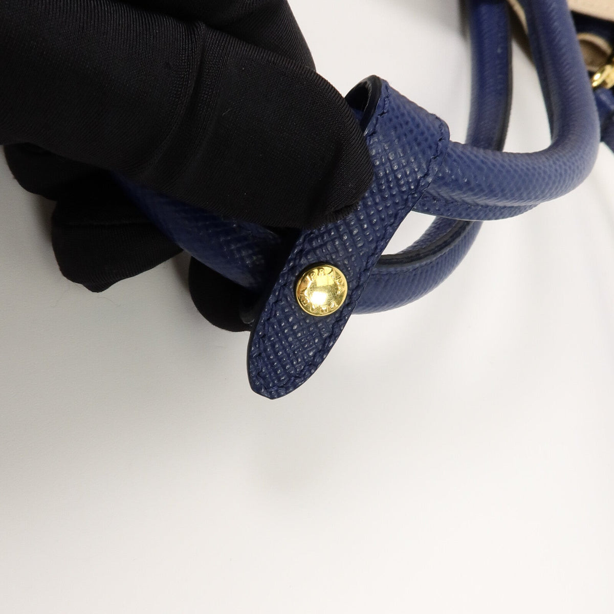 Prada · Calfskin & Canvas