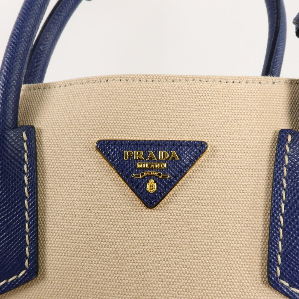 Prada · Calfskin & Canvas