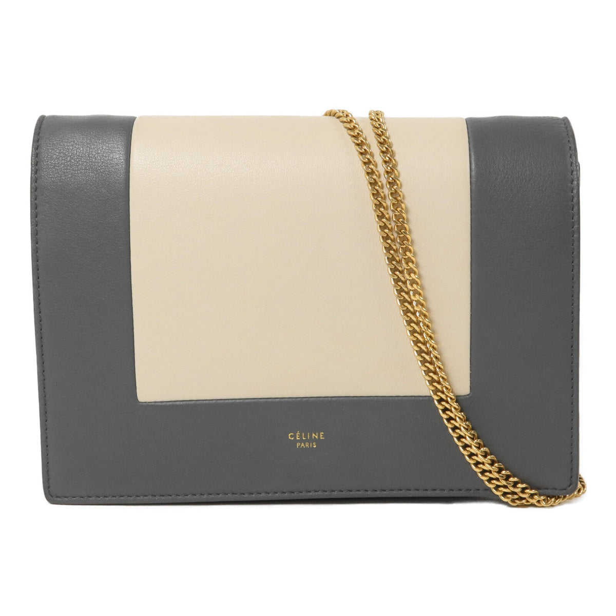 CELINE Frame Wallet On Chain · Calfskin