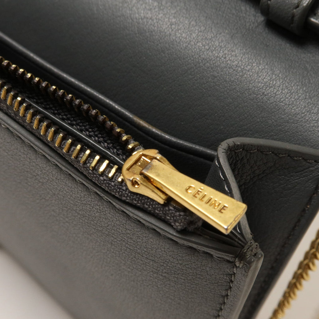 CELINE Frame Wallet On Chain · Calfskin