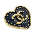 Chanel CC Brooch · Enamel · GHW