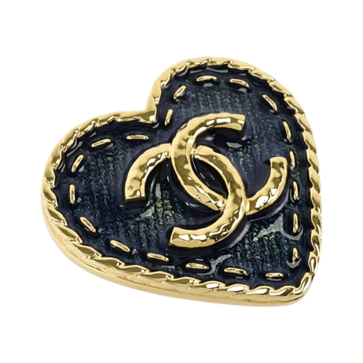 Chanel CC Brooch · Enamel · GHW