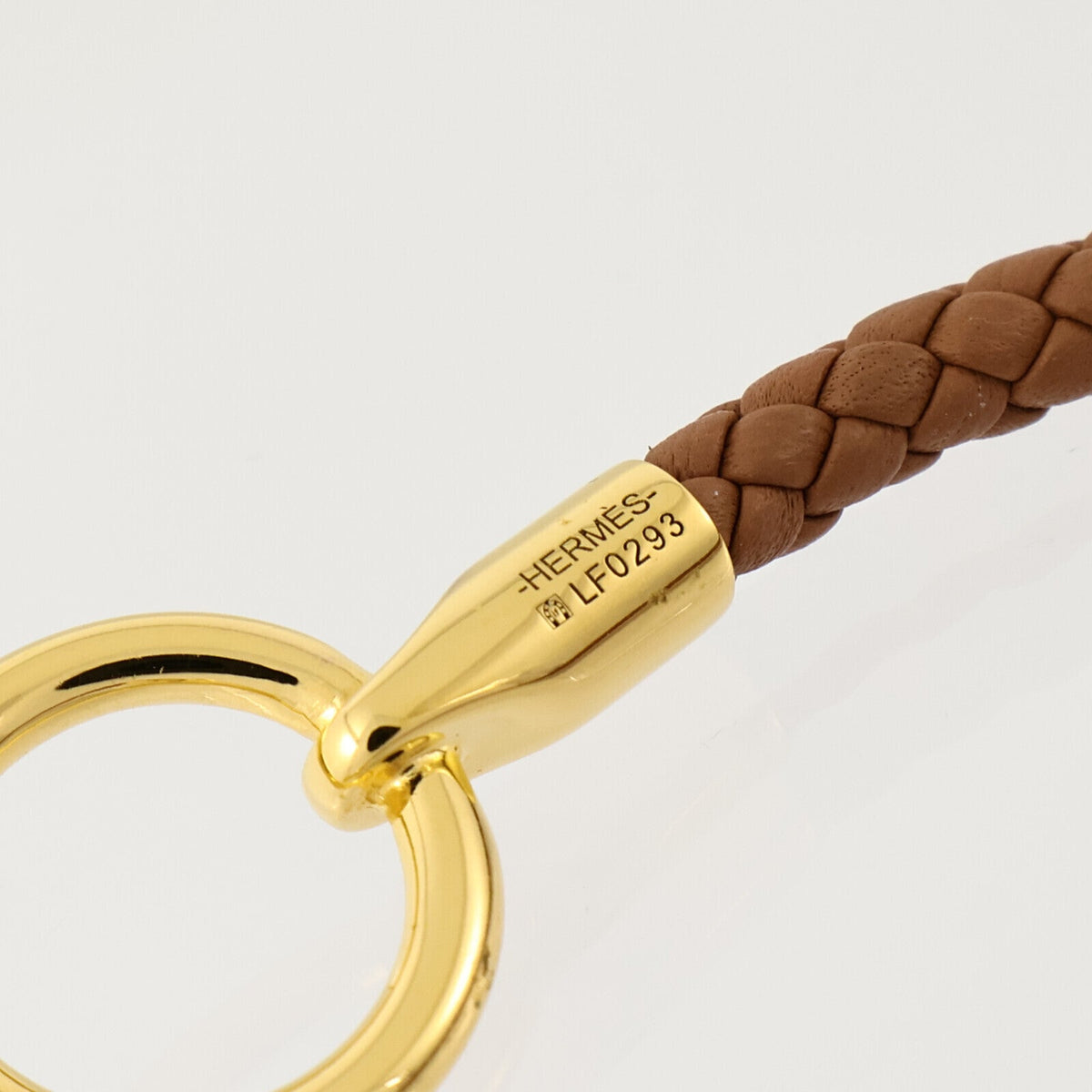 Hermès Glenan H · Calfskin Bracelet