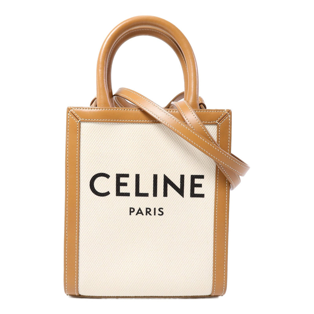 Celine Mini Vertical Cabas · Canvas