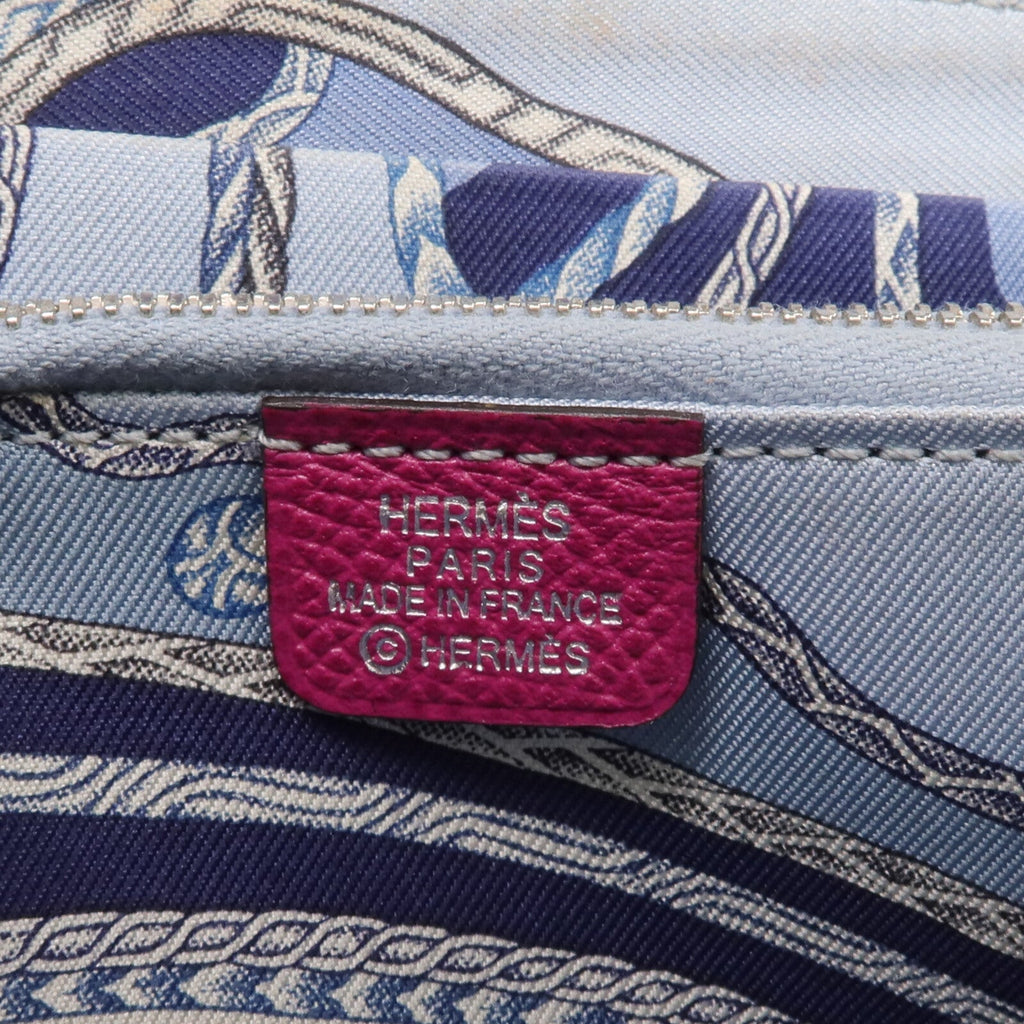Hermès Silk'In Long · Epsom · Rose Pourpre