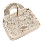 Chanel CC Pearly Handbag Earrings