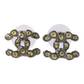 Chanel CC · Metal & PVC Earrings