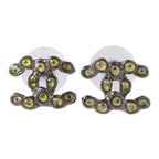 Chanel CC · Metal & PVC Earrings